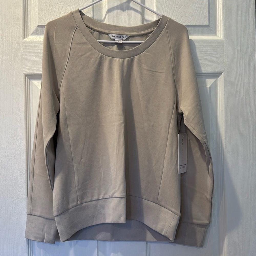 Athleta Scoop-Neck Sweatshirt